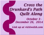 Vicki Welsh's 2014 Cross the Drunkards Path Quilt Along