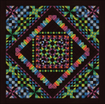 Quilt Addicts Anonymous 2015 Kaleidoscope BOM Quilt Along