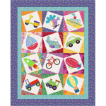 Angie's Bits'n'Pieces 2015 Let's Go Free BOM Quilt Along
