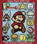 Cora's Quilts 2014-15 Super Mario Brothers BOM Quilt Along