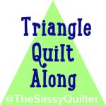The Sassy Quilter's 2014 Triangle Quilt Along